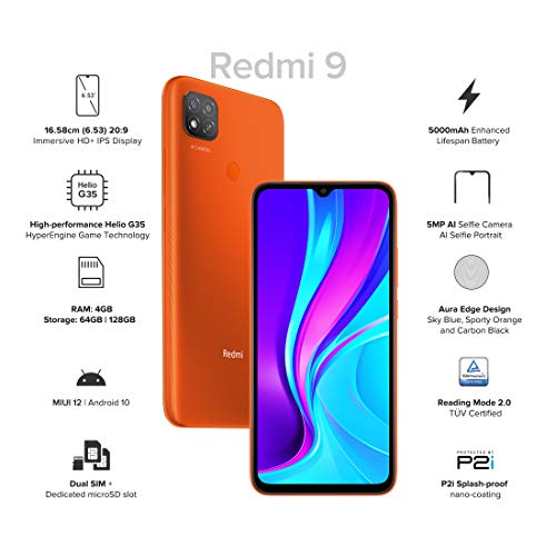 Redmi 9 64GB RAM 4GB (INDIA) گوشی شیائومی